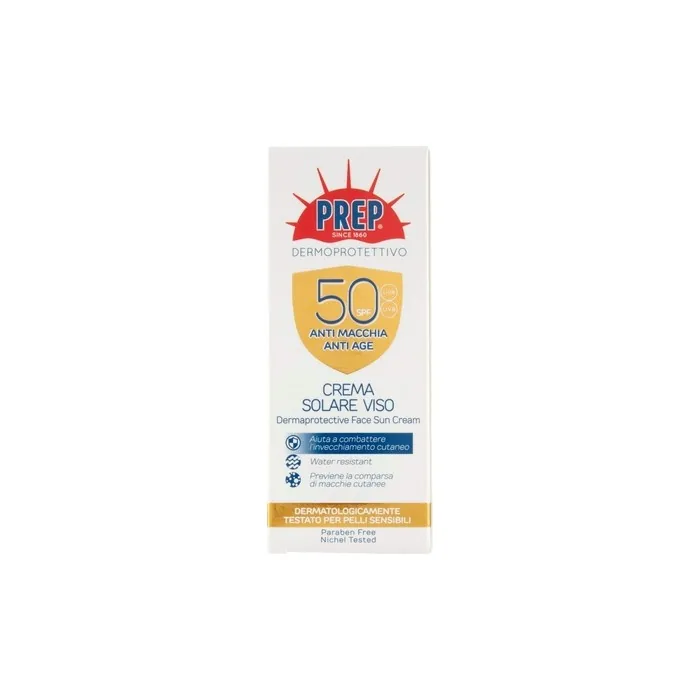 Anti-Stain and Anti-Aging SPF50 Dermoprotective Face Sun Cream 50ml