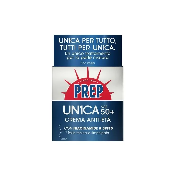 Prep Unica Face Cream for Men Age 50+ Anti-Aging 75ml