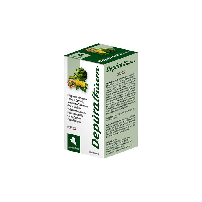 Abbè Roland Depurathium Dietary Supplement 60 Tablets