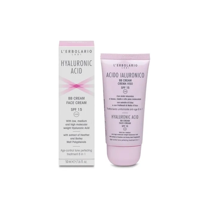 L'Erbolario Hyaluronic Acid BB Cream Face 50ml