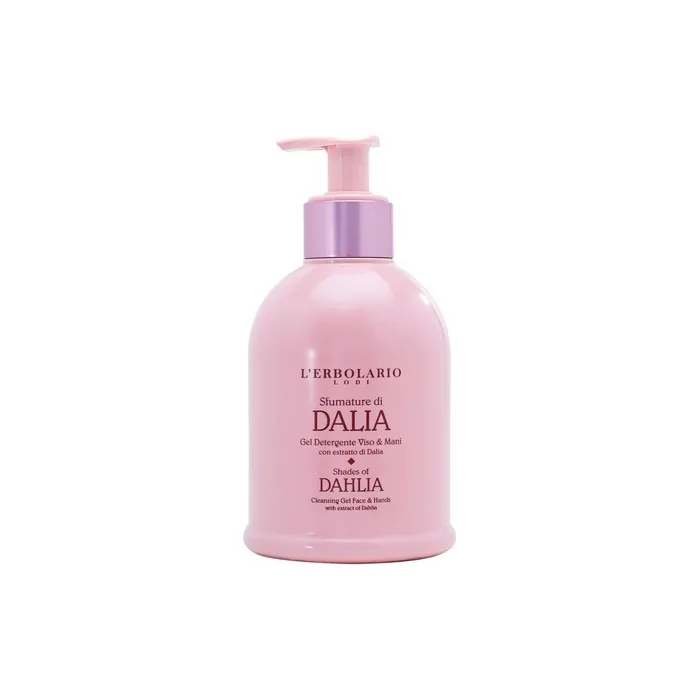 L'Erbolario Shades Of Dahlia Cleansing Gel with Exotic Sensual Formula 9.4 Oz