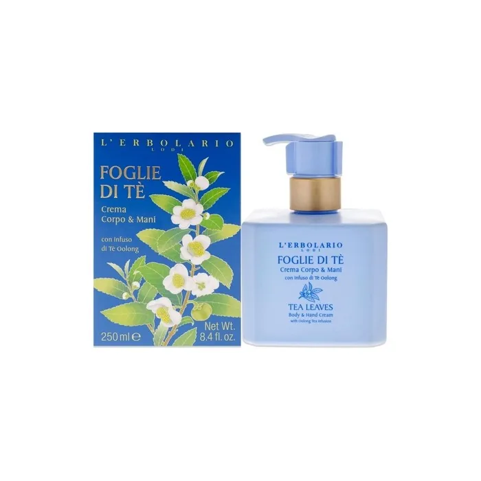 Lerbolario Tea Leaves Body and Hand Cream For Unisex 8.5 oz Cream
