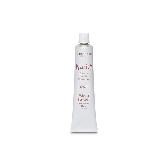 L'Erbolario Karité Nourishing Hand Cream Limited Edition with Key Tube 35ml Coconut