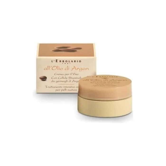 L'Erbolario Argan Oil Cream for Face Anti-Age Intensive Treatment for Mature Skin