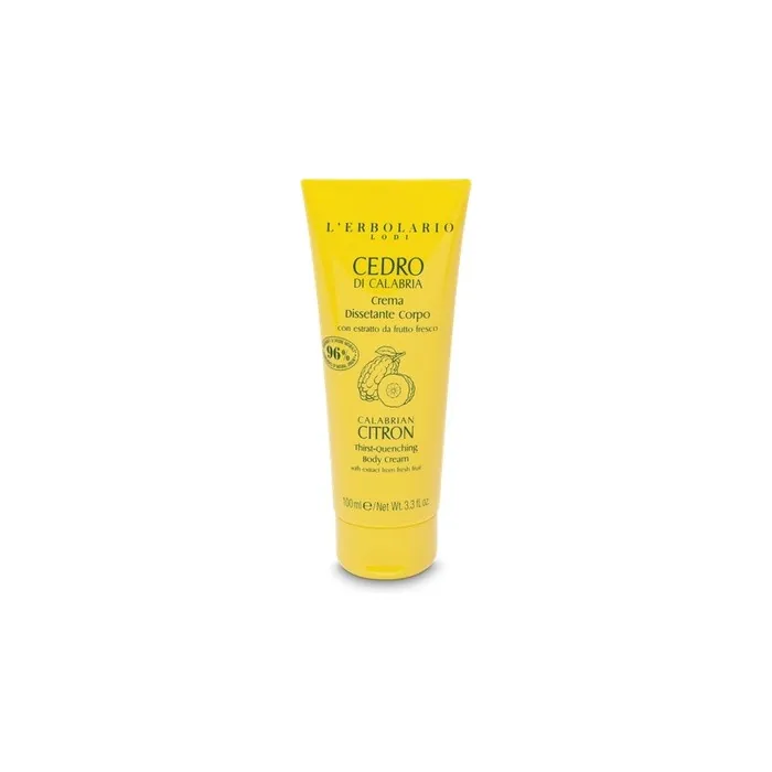 L'Erbolario Refreshing Cedar Body Cream From Calabria 100ml