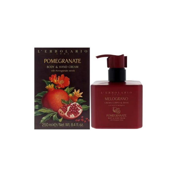 LErbolario Pomegranate Body and Hand Cream for Unisex 8.4 oz