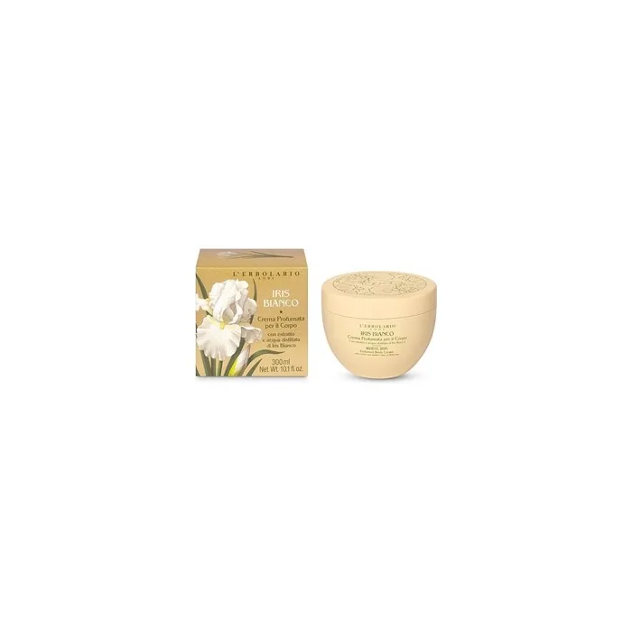 L'Erbolario Perfumed Body Cream Iris White 300ml