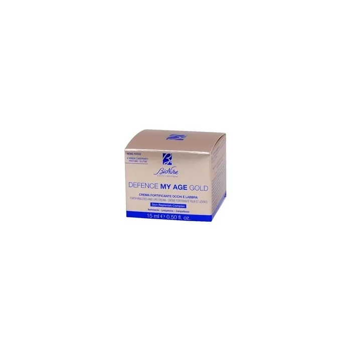 Bionike Defence My Age Gold Eye And Lip Fortifying Cream 15 Ml