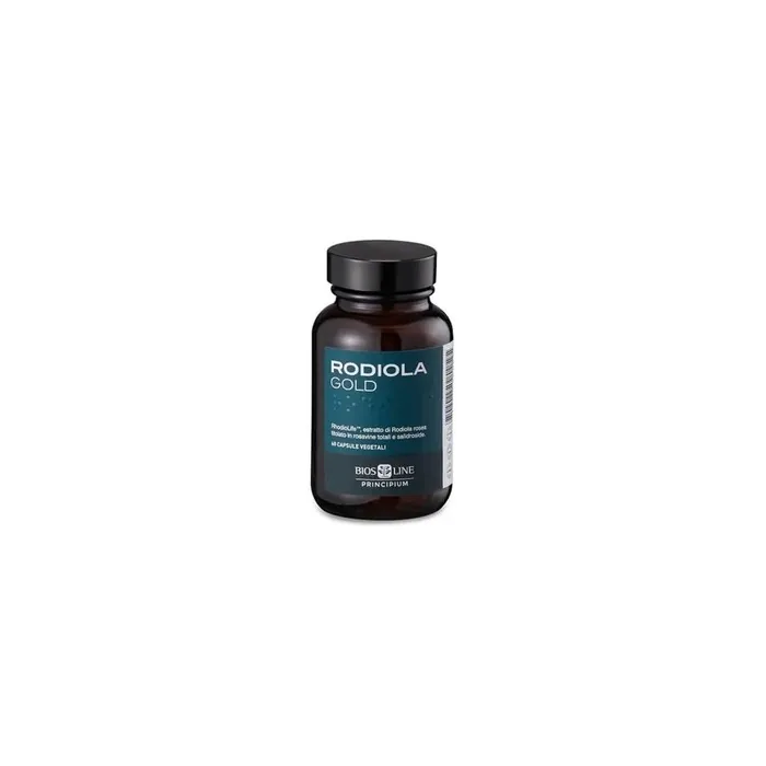 Bios Line Biosline Principium Rodiola Gold Supplement For Mental Wellbeing 60 Vegetable Capsules