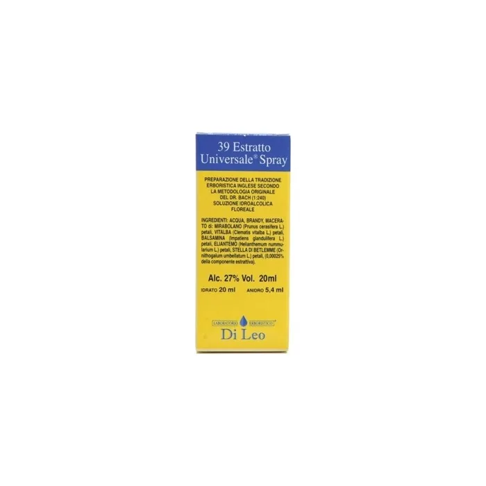 Laboratorio Erboristico Di Leo Bach Flowers Universal Extract Spray 20ml