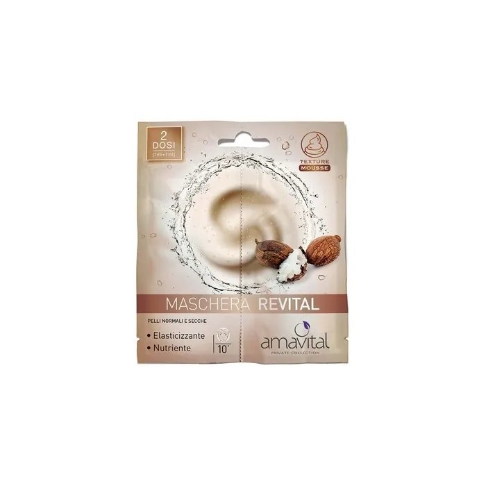 Oficine Cleman Amavital Revital Face Mask for Normal and Dry Skin 2 x 7ml - Pack of 2