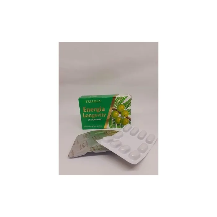 Erbamea Energy Longevity 30 Tablets