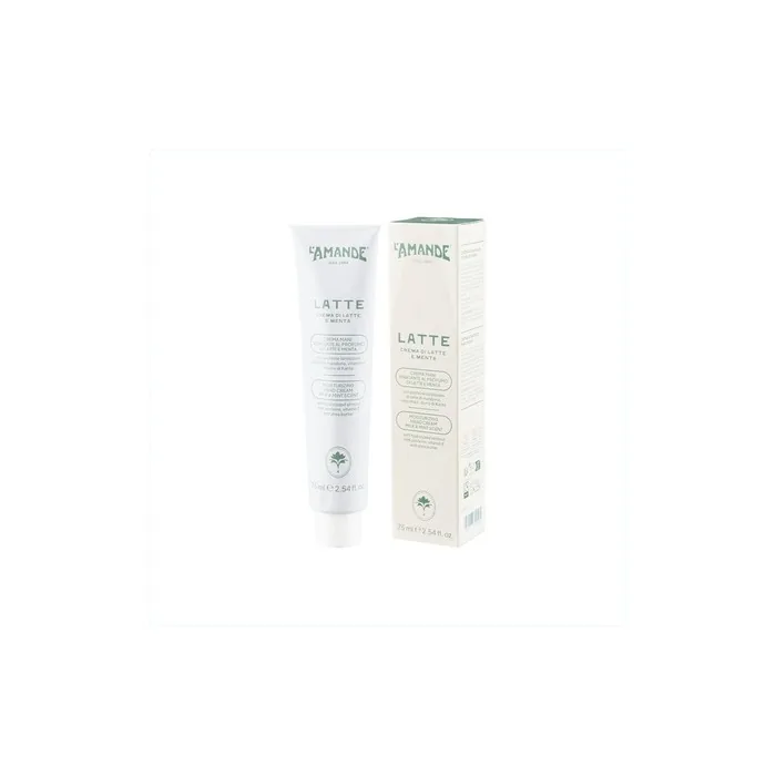 L'Amande Moisturizing Hand Cream with Milk and Mint 75ml