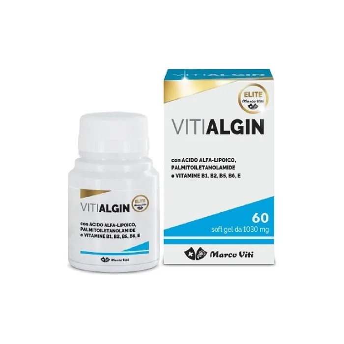 Marco Viti VitiAlgin Antioxidant Dietary Supplement 60 Soft Gels