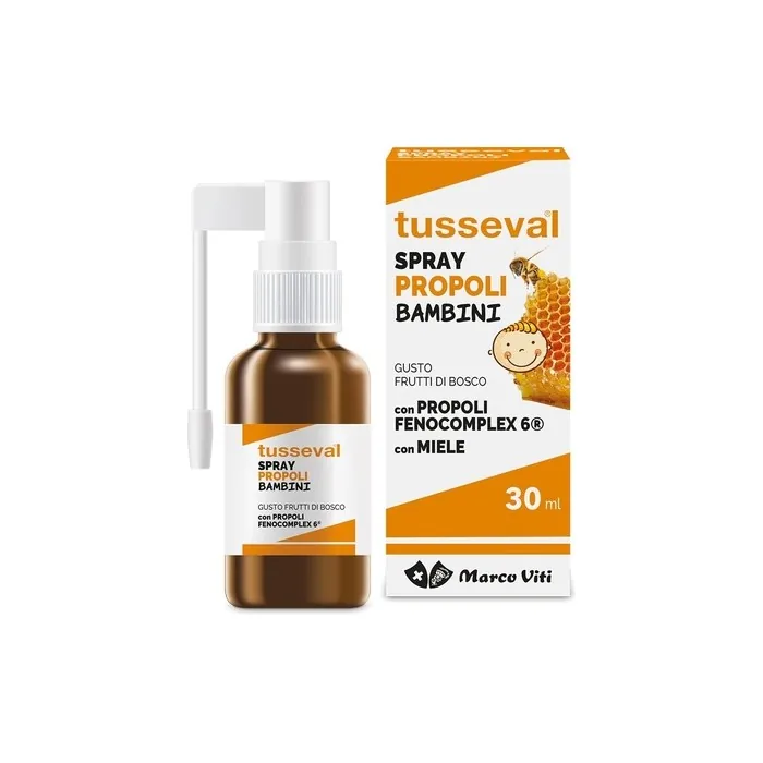 Marco Viti Farmaceutici Tusseval Throat Spray for Children