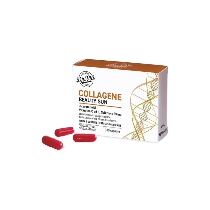 Marco Viti Collagene Beauty Sun Skin Protection Supplement 30 Capsules