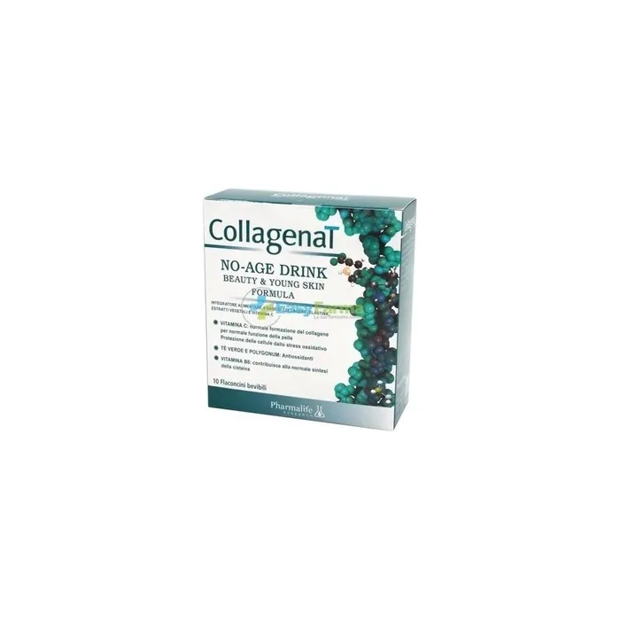 Pharmalife Research Pharmalife Collagenat No Age Drink Skin Supplement 10 Vials