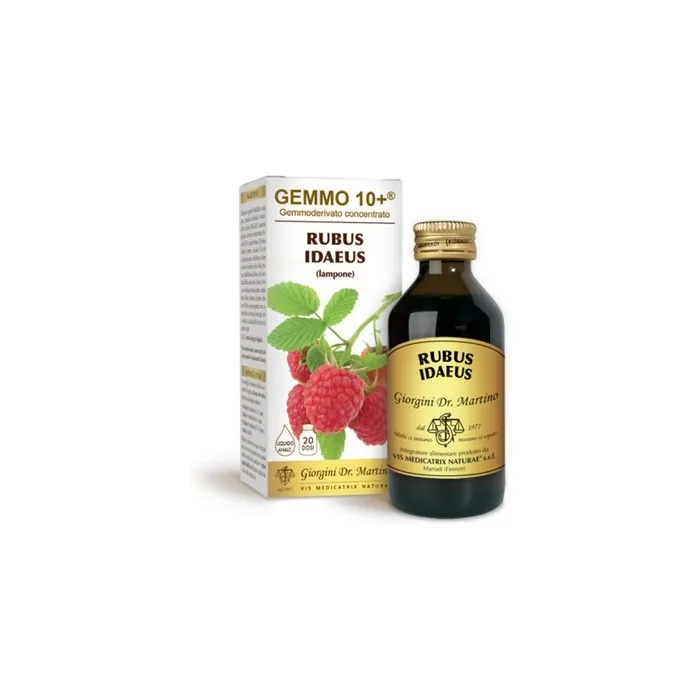 Dr. Giorgini Raspberry Gemmoderivative Concentrated Liquid Food Supplement