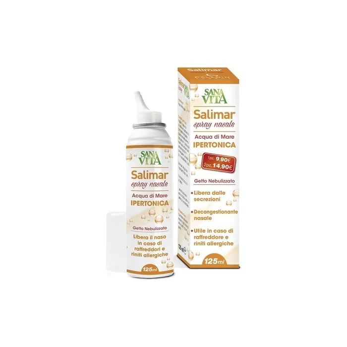Sanavita Salimar Hypertonic Spray 125ml
