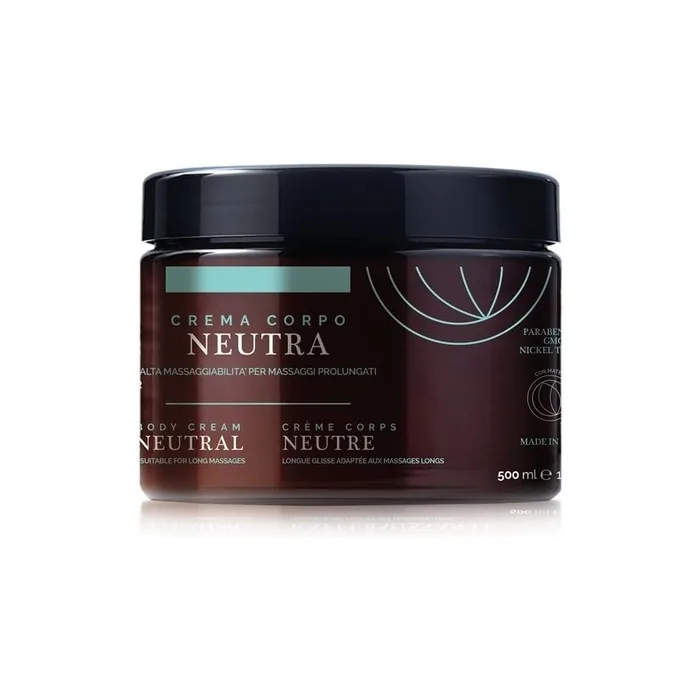 Ischia Thermal Water Neutral Body Cream High Massage Ability for Longer Massages 500ml