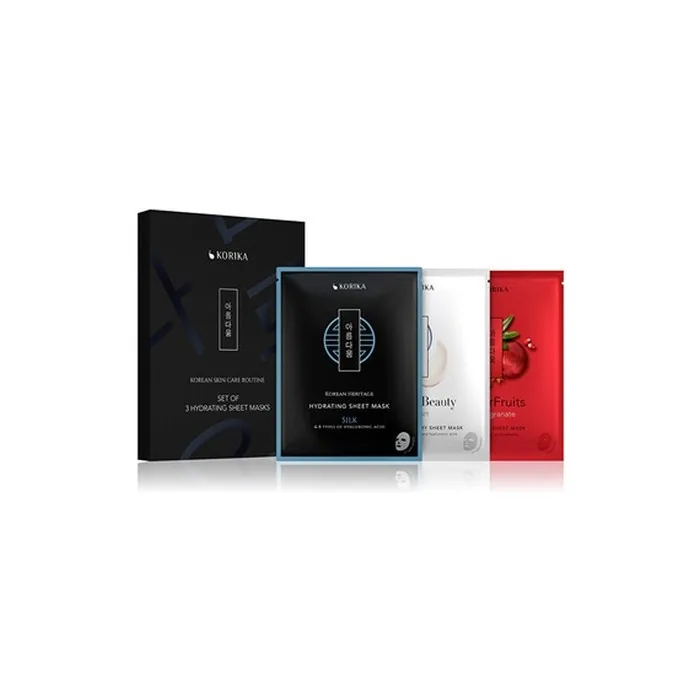 Korika Hydrating Sheet Masks Kit