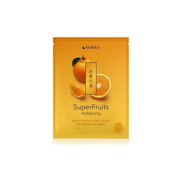 Korika Superfruits Hallabong Brightening Sheet Mask