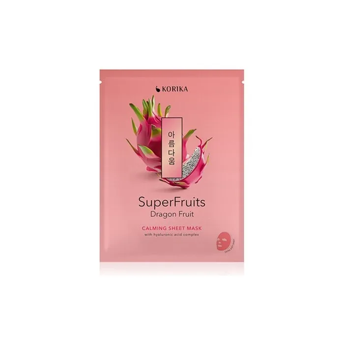 Korika Superfruits Dragon Fruit Calming Sheet Mask