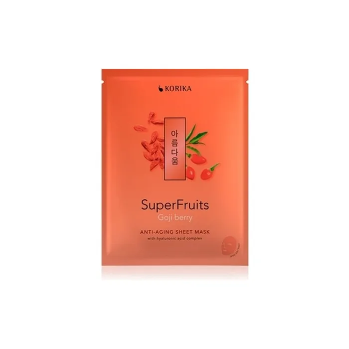 KORIKA Superfruits Goji Anti-Aging Sheet Mask