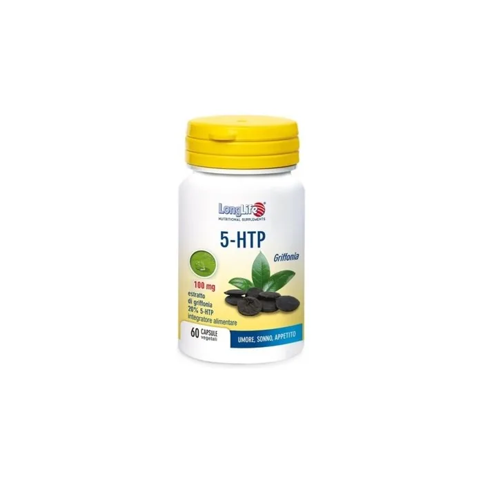 5-HTP Griffonia 100mg LongLife Vegetarian Capsules 60