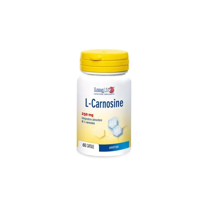 L-Carnosine 250mg LongLife 60 Capsules
