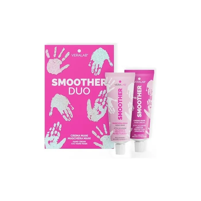 Veralab Smoother Duo Hydrates And Protects Your Hands 2 X 50 Ml