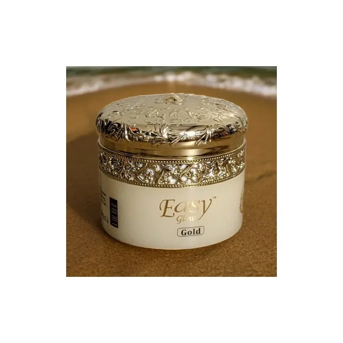 Easy Glow Gold Face The Sun High Protection Face Cream With Hyaluronic Acid Spf 50 50 Ml