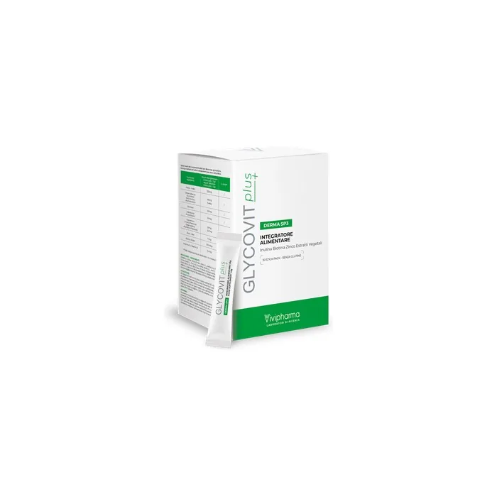 Glycovit Plus Derma SP3 Detox Supplement for Skin and Hair Wellness 30 Sticks