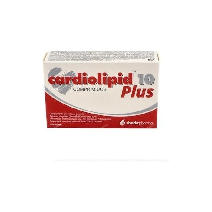 Shedir Pharma Cardiolipid 10 Plus Dietary Supplement 30 Capsules