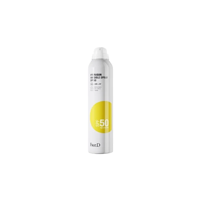 Face D Hydrasun Sun Spray for Face and Body SPF 50 200ml
