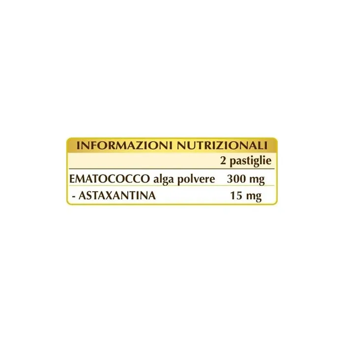 Astaxanthin 15mg Tablets 30g Supplement from Haematococcus