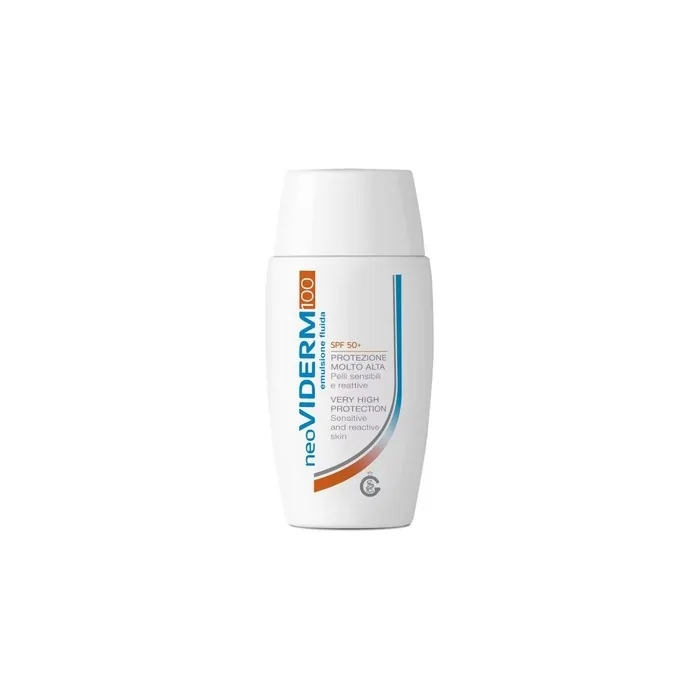 Neoviderm 100 Fluid Emulsion SPF 50+ Very High Protection for Sensitive Skin 50ml