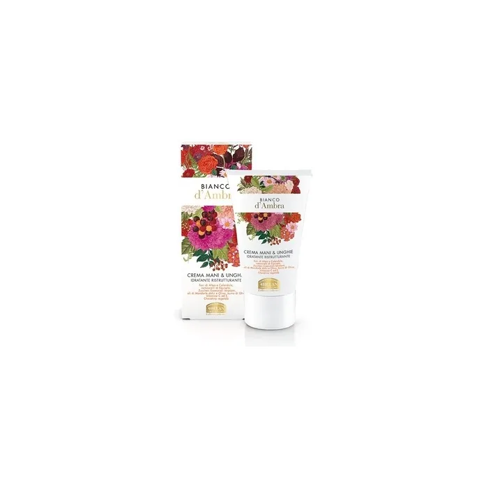 Helan Bianco d'Ambra Moisturizing and Restructuring Hand and Nail Cream 50ml