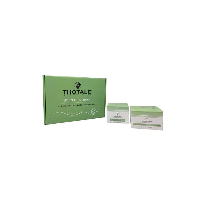 Thotale Snail Mucus Cream Set 50ml Face Cream + 200ml Body Cream