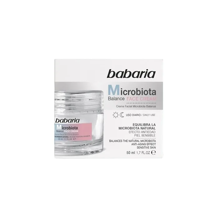 Babaria Microbiota Balance Daily Facial Cream For Sensitive Skin 50ml