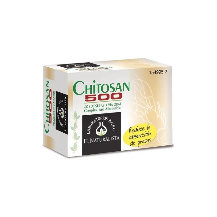 Chitosan 500mg 60 Capsules Naturalist