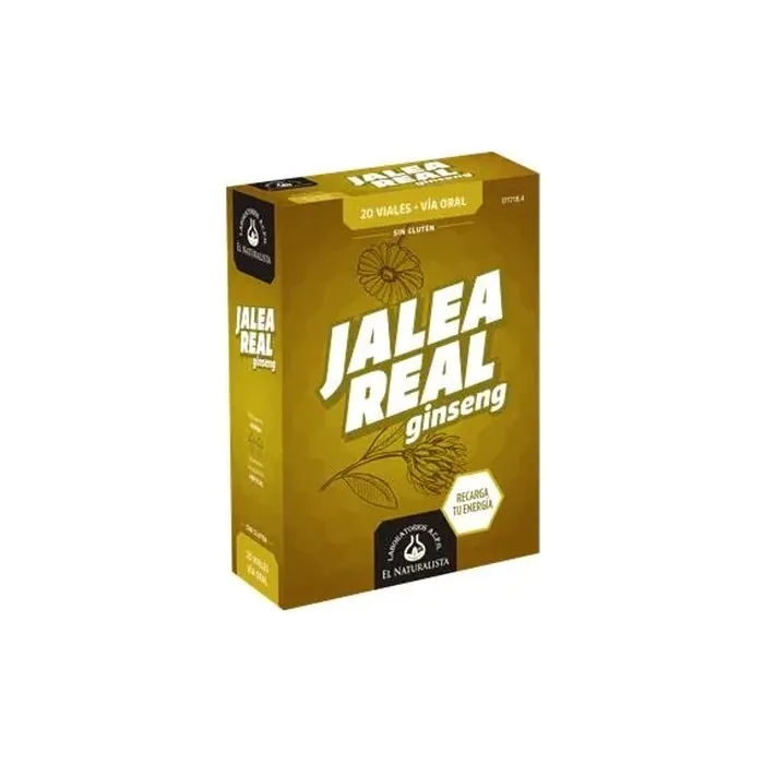 El Natural El Natural Royal Jelly With Ginseng 20 Easy Open Vials