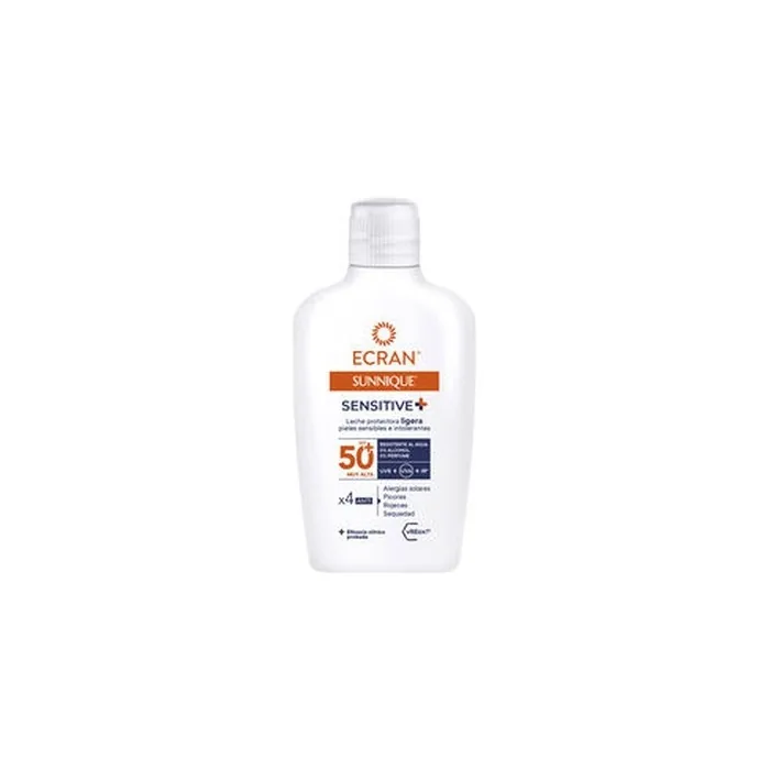 Ecran Sunnique Sensitive Milk Spf50+ - 200 Ml