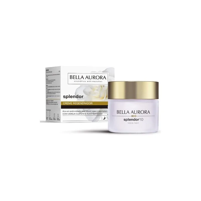Bella Aurora Splendor10 Anti-Aging Treatment 50+ Years Moisturizing Regenerating Night Cream