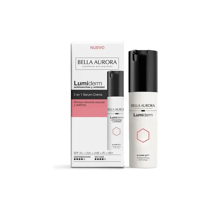 Bella Aurora Lumiderm 2-in-1 Antistain and Anti-Aging Serum Cream