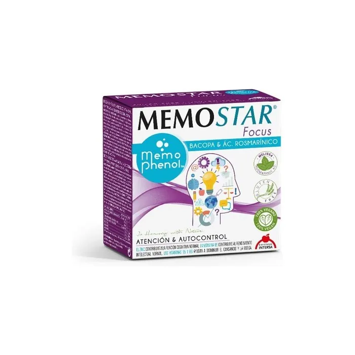 Nutricosmetics - Intersa Memostar Focus 30 Sobres