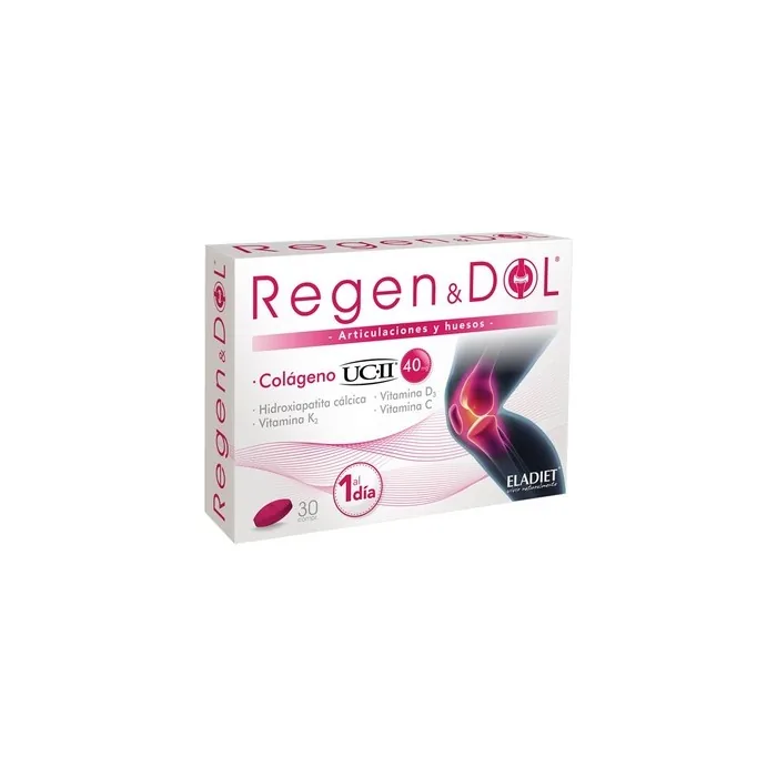 Eladiet Regendol Collagen Ucii 30 Tablets 40mg