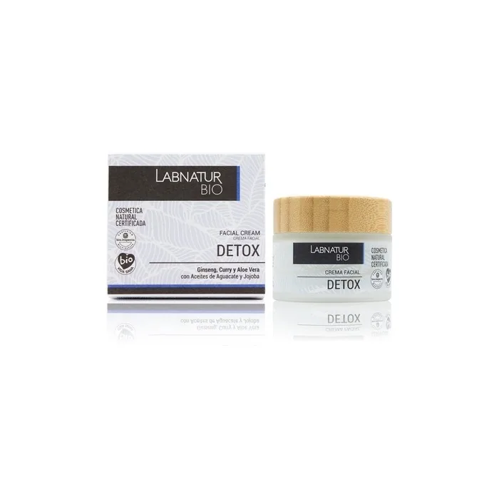 LABNATUR Detox Facial Cream 50ml - Organic with Avocado and Jojoba Oils