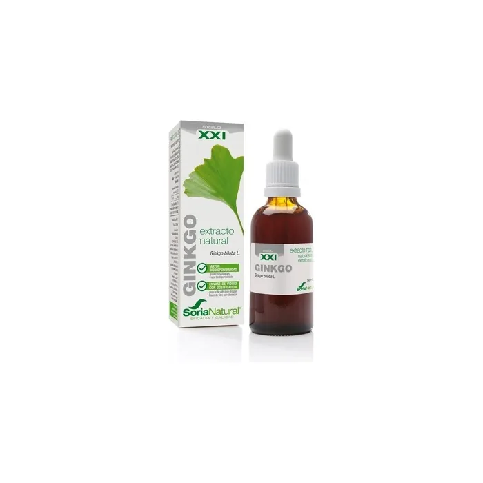 Soria Natural Ginkgo Biloba Extract Sxxi 50ml