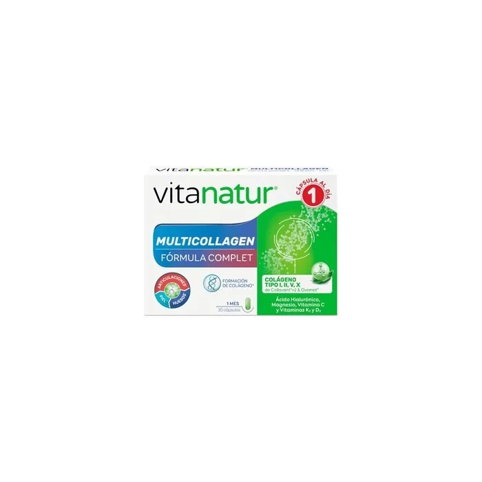 Vitanatur Multicollagen 30 Capsules - A Premium Collagen Supplement For Health And Wellness